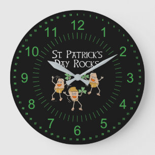 Grande Horloge Ronde St. Patrick's Day Rocks