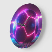 Grande Horloge Ronde Stade Mega Football (Angle)