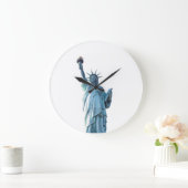 Grande Horloge Ronde Statue de la liberté (Maison)