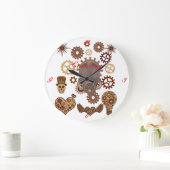 Grande Horloge Ronde Steampunk Theme Thunder_Cove (Maison)