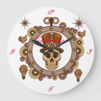 Steampunk Theme Top Hat Skull Thunder_Cove