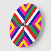 Grande Horloge Ronde Stellar Cross-Section – Red/White – Dynamic (Angle)