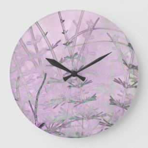 Grande Horloge Ronde Stems - Artwork numérique
