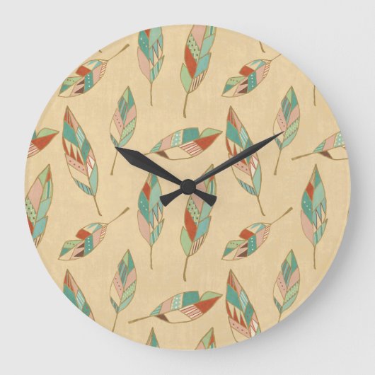 Grande Horloge Ronde Step de Southwest | Coral Feather (Recto)