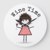 Grande Horloge Ronde Stick Girl (Recto)