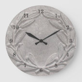 Grande Horloge Ronde Stone Laurel Wreath (Recto)