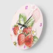 Grande Horloge Ronde Strawberry (Angle)
