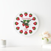 Grande Horloge Ronde Strawberry Time (Maison)