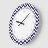 Grande Horloge Ronde Stripes Pattern (Angle)