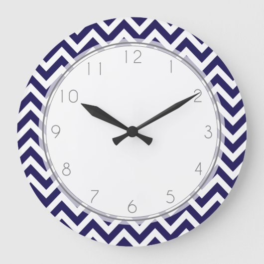 Grande Horloge Ronde Stripes Pattern (Recto)