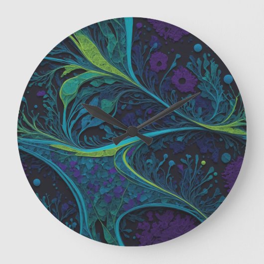 Grande Horloge Ronde Style des microstructures (Recto)