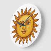 Grande Horloge Ronde Sunface (Angle)