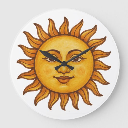 Grande Horloge Ronde Sunface (Recto)