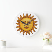 Grande Horloge Ronde Sunface (Maison)