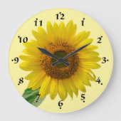 Grande Horloge Ronde Sunflower Clock (Recto)