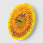 Grande Horloge Ronde Sunflower Round (Angle)