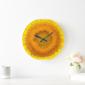 Grande Horloge Ronde Sunflower Round (Maison)