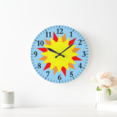 Grande Horloge Ronde Sunny Clock 2 (Maison)