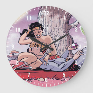 Grande Horloge Ronde Superman/Wonder Woman Couverture comique #14 Varia