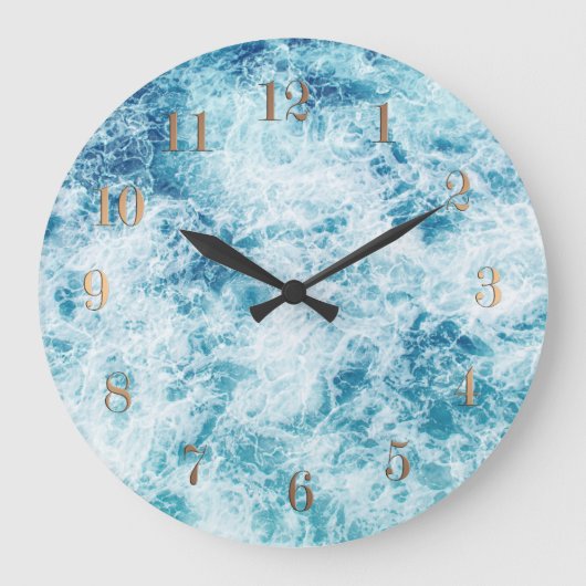 Grande Horloge Ronde Surf (Recto)
