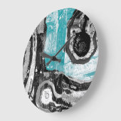 Grande Horloge Ronde Surface Current – Abstract Flow & Structure Wall C (Angle)