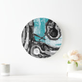 Grande Horloge Ronde Surface Current – Abstract Flow & Structure Wall C (Maison)