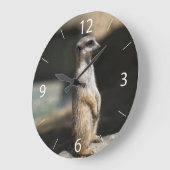 Grande Horloge Ronde Suricate (Angle)