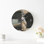 Grande Horloge Ronde Suricate (Maison)