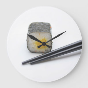 Grande Horloge Ronde Sushi !