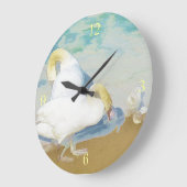 GRANDE HORLOGE RONDE SWANS (Angle)