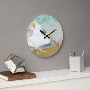 GRANDE HORLOGE RONDE SWANS