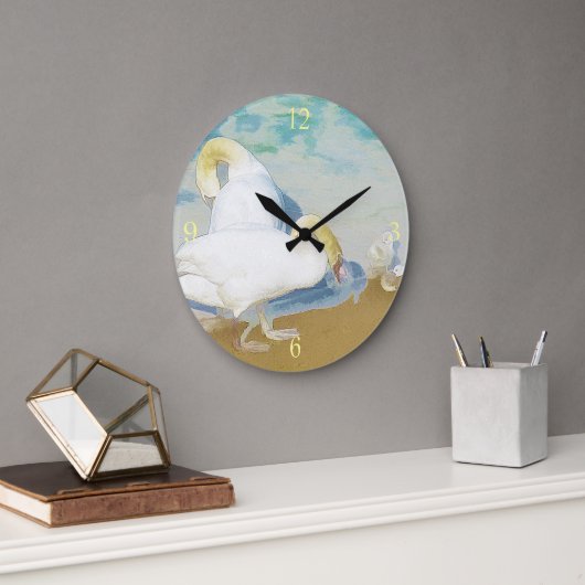 GRANDE HORLOGE RONDE SWANS (Bureau)