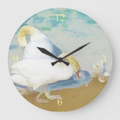 GRANDE HORLOGE RONDE SWANS (Recto)