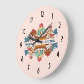 Grande Horloge Ronde Sweet dessert Kitchen (Angle)
