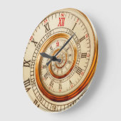 Grande Horloge Ronde Swirl (Angle)