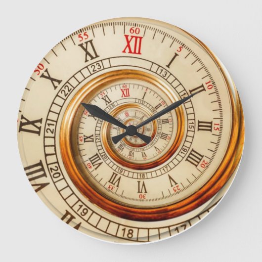 Grande Horloge Ronde Swirl (Recto)