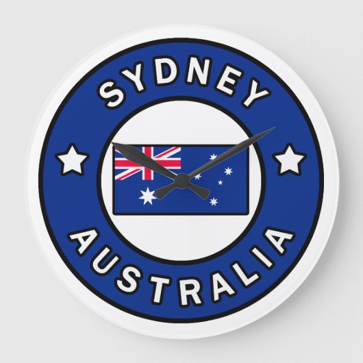 Grande Horloge Ronde Sydney Australie (Recto)