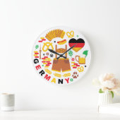 Grande Horloge Ronde Symbole national de Germany (Maison)