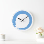 Grande Horloge Ronde Symbole Sky Blue Zen (Maison)