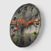 Grande Horloge Ronde T-Rex (Angle)