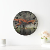 Grande Horloge Ronde T-Rex (Maison)