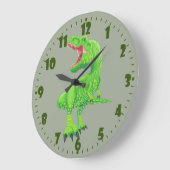 Grande Horloge Ronde T-Rex (Angle)