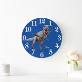 Grande Horloge Ronde T-Rex image for Acrylic Wall Clock (Maison)