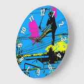 Grande Horloge Ronde Tailgating - High Flying Scooter (Angle)