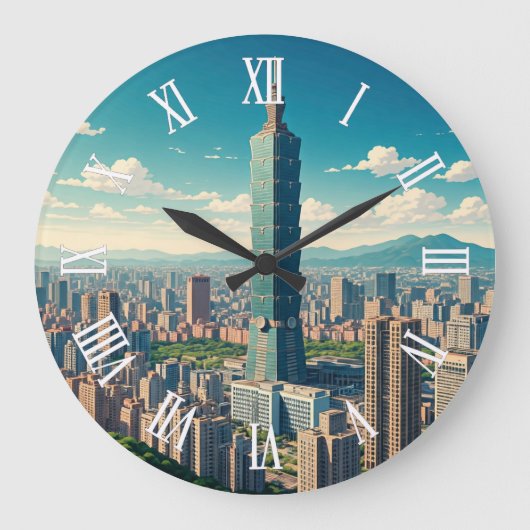Grande Horloge Ronde Taipei 101 Taiwan (Recto)