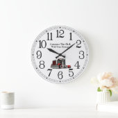 Grande Horloge Ronde Tall Stacks (Maison)