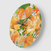 Grande Horloge Ronde Tangerine Dreams (Angle)