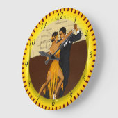 Grande Horloge Ronde TANGO clock (Angle)