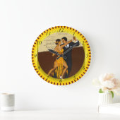 Grande Horloge Ronde TANGO clock (Maison)