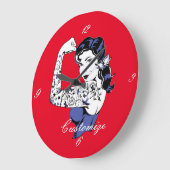 Grande Horloge Ronde Tattoo Girl Arm Up Thunder_Cove (Angle)